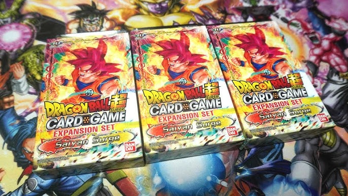 Dragon Ball Super TCG Card Game 2 Saiyan Surge with 3 Set 8 Promos 